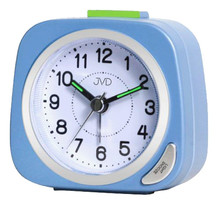 Budzik kwarcowy z płynącą wskazówką JVD SRP7202.2 - 7x6,5 cm