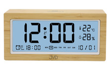 Budzik cyfrowy z termometrem i higrometrem JVD SB2897 - 20x9,5 cm