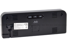 Sieciowy Budzik cyfrowy z termometrem i higrometrem JVD SB8027.1 - 24x9 cm