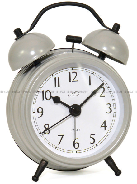 Budzik wskazówkowy JVD SRP2218.3 - 9,5x13 cm - dzwonienie mechaniczne
