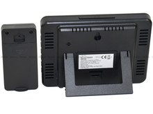 Stacja pogody, sterowana falą radiową JVD RB3408 - 16x11,5 cm