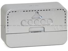 Budzik cyfrowy z termometrem, sterowany radiowo RB3544.2 - 10x6,5 cm