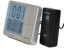 Stacja pogody, sterowana falą radiową i projektorem JVD RB3539 - 15,5x10,5 cm