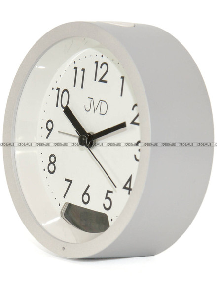 Budzik z termometrem JVD SRP056.2 - 12x12 cm