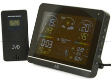 Stacja pogody, sterowana falą radiową JVD RB3408 - 16x11,5 cm