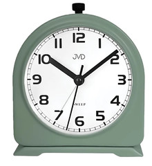 Budzik kwarcowy JVD SRP2221.2 - 9,5x13 cm - dzwonienie mechaniczne