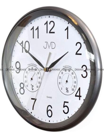 JVD HTP64.2 Zegar ścienny z higrometrem