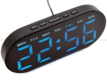 Sieciowy Budzik cyfrowy z termometrem JVD SB8035.4 - 18x8,5 cm