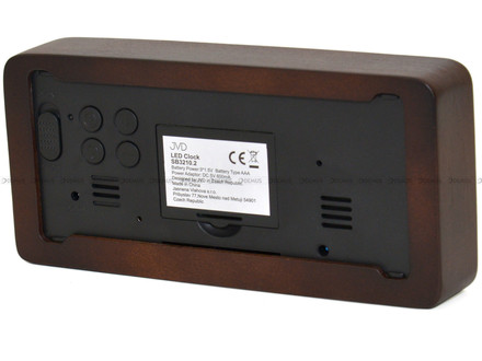 Cyfrowy Budzik sieciowy JVD SB3210.2 - 18x8 cm