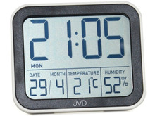 Budzik cyfrowy z termometrem JVD SB774.1 - 8x7 cm