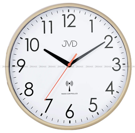 Zegar ścienny JVD RH502.1 sterowany falą radiową - 30,5 cm