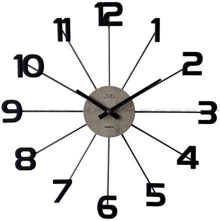 Duży Zegar ścienny JVD HT118.2 - 49 cm