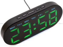 Sieciowy Budzik cyfrowy z termometrem JVD SB8035.2 - 18x8,5 cm