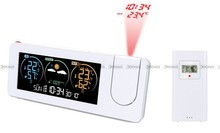 Stacja Pogody z projektorem JVD RB3538.2 - 20,5x8,5 cm