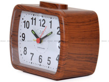 Budzik z dzwonieniem mechanicznym JVD SR309.8 - 12x9 cm