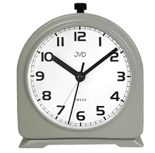 Budzik kwarcowy JVD SRP2221.3 - 9,5x13 cm - dzwonienie mechaniczne