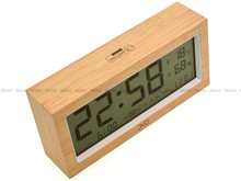 Budzik cyfrowy z termometrem i higrometrem JVD SB2897 - 20x9,5 cm