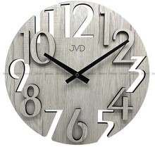 Drewniany zegar ścienny JVD HT113.2 - 40 cm