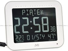 Zegar cyfrowy z termometrem JVD DH9362.1 - 23x18 cm