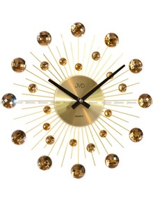 Zegar ścienny z kryształkami JVD HT111.2 - 36 cm