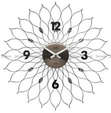 Zegar ścienny z kryształkami JVD HT115.3 - 49 cm