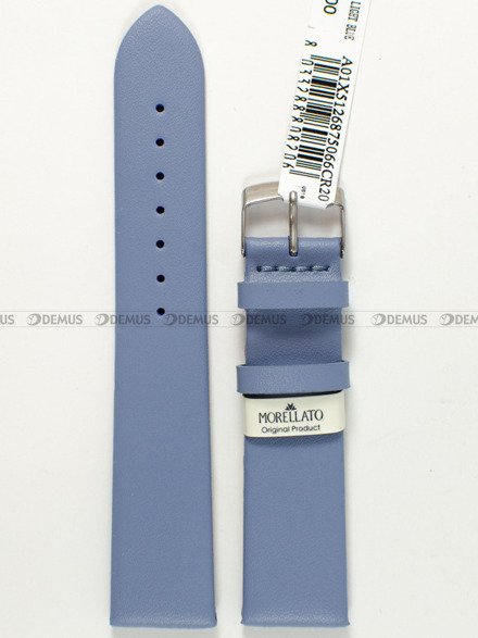 Pasek do zegarka skórzany - Morellato A01X5126875066CR20 20 mm