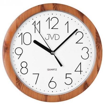 Zegar ścienny JVD H612.19 z tworzywa okrągły