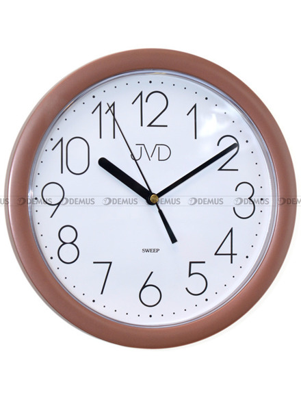 Zegar ścienny JVD HP612.16 z tworzywa okrągły