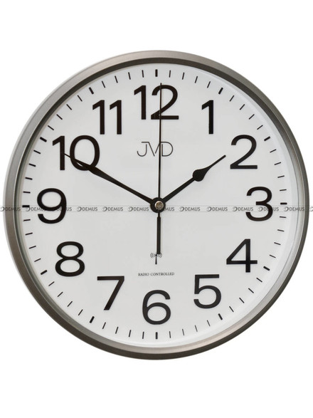 Zegar ścienny JVD RH683.3 sterowany falą radiową - 26 cm