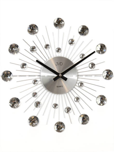 Zegar ścienny z kryształkami JVD HT111.1 - 36 cm