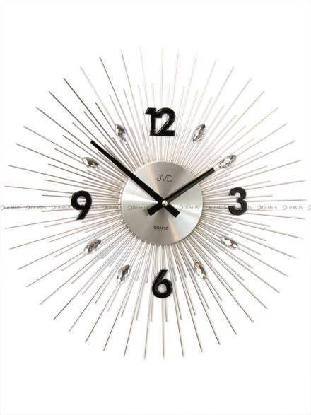 Zegar ścienny z kryształkami JVD HT114.1 - 45 cm
